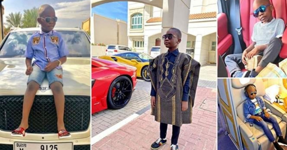 9 year old Nigerian kid Mompha junior World's youngest billionaire in the World