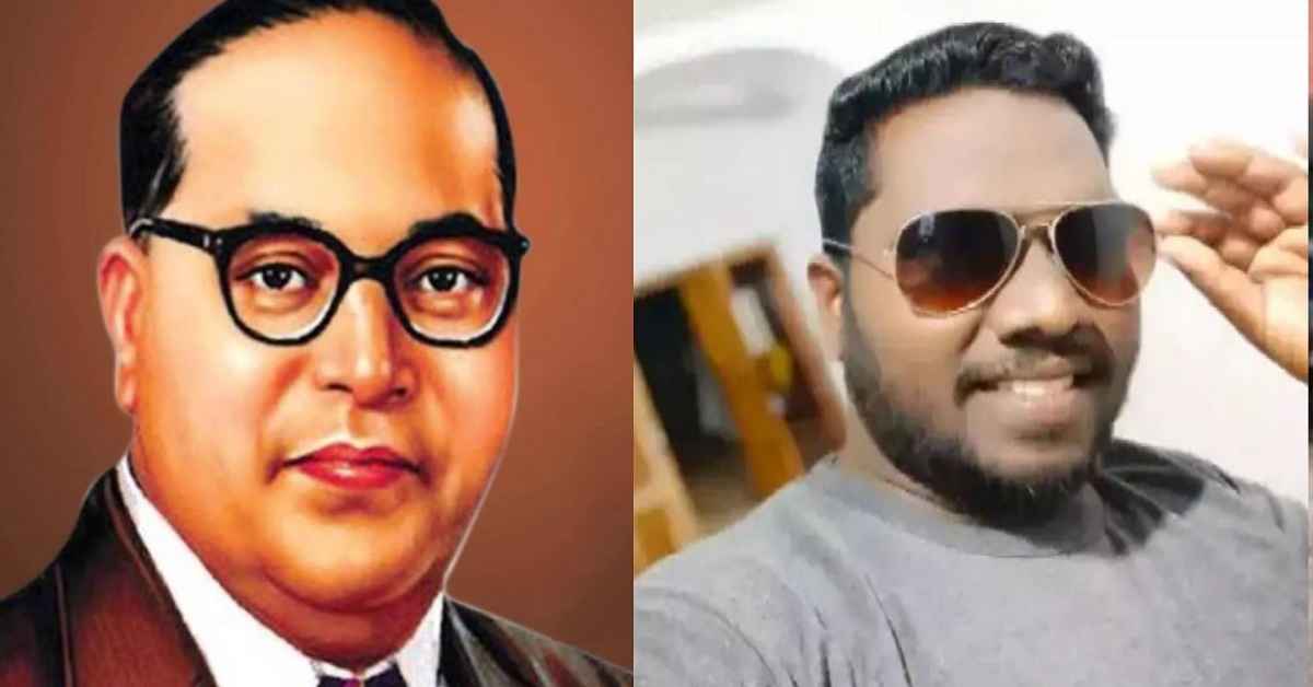 Youth died after fixing ambedkar banner